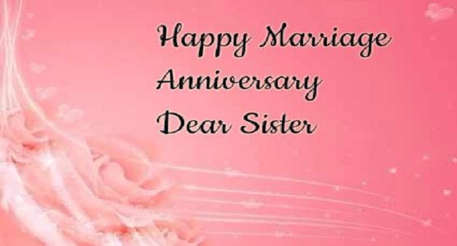 anniversary status for sister