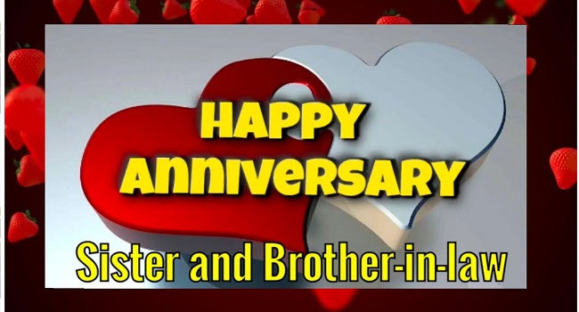 anniversary to sister