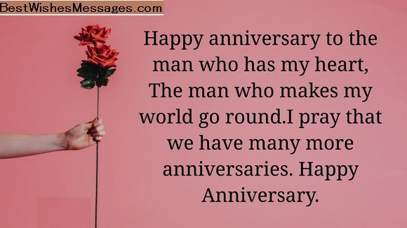 romantic anniversary wishes for boyfriend