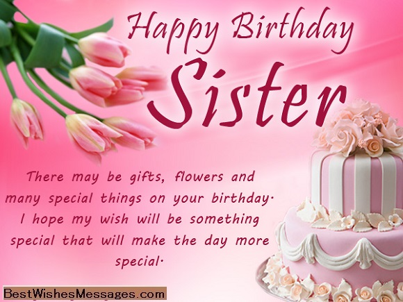 50+ Amazing Happy Birthday Wishes for Sister