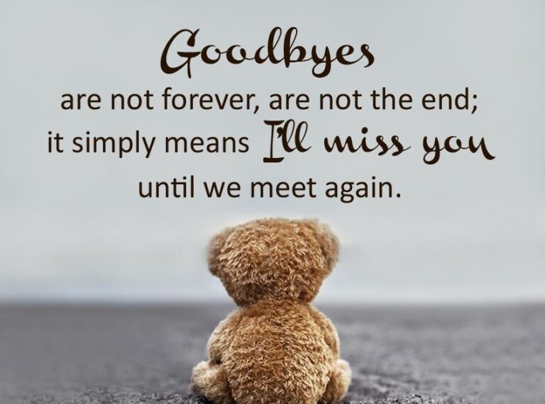 goodbye unforgettable memories quotes